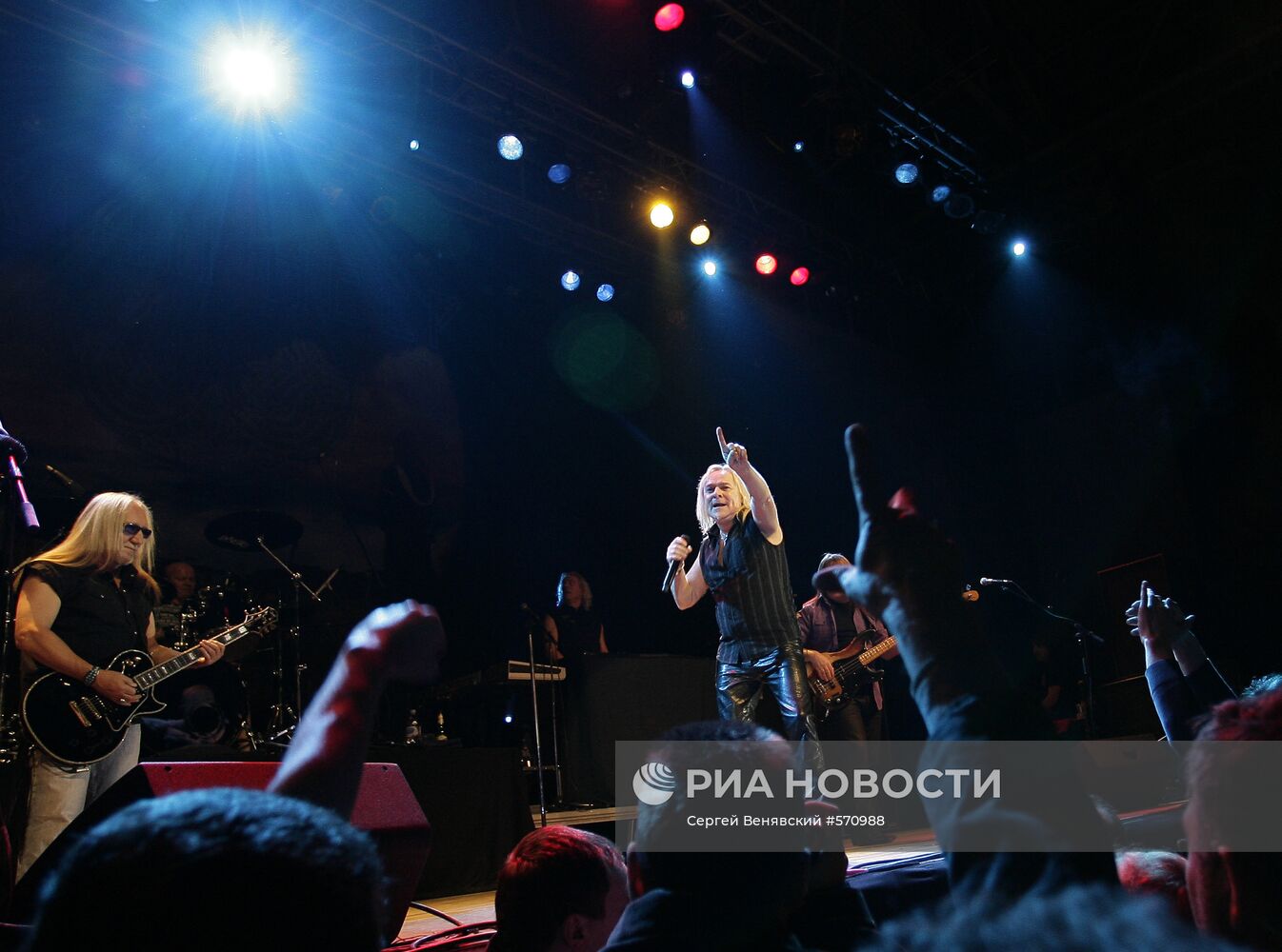Концерт британской рок-группы Uriah Heep в Ростове-на-Дону