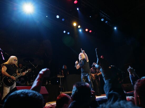 Концерт британской рок-группы Uriah Heep в Ростове-на-Дону