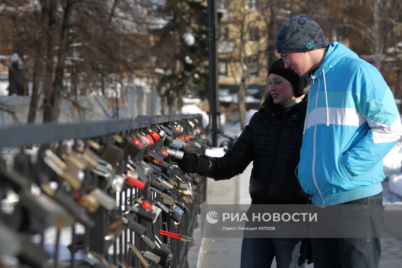 Мост на Плотинке в Екатеринбурге