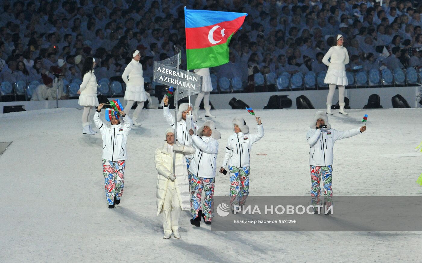 Спортсмены сборной Азербайджана