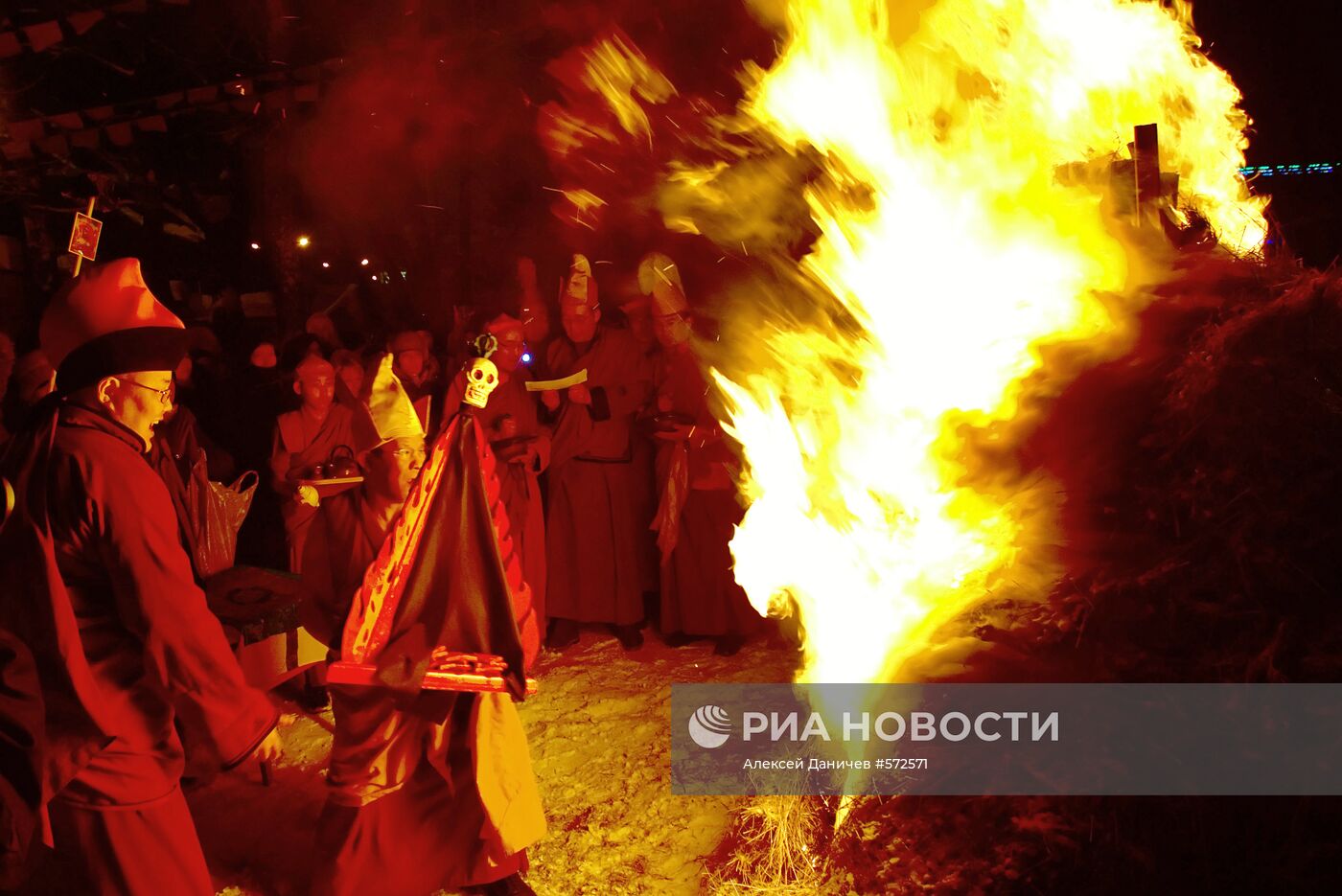 Празднование Буддийского Нового года