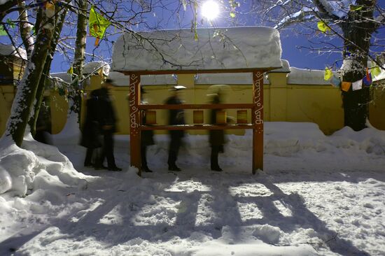 Храм "Дацан Гунзэчойнэй" в Санкт-Петербурге