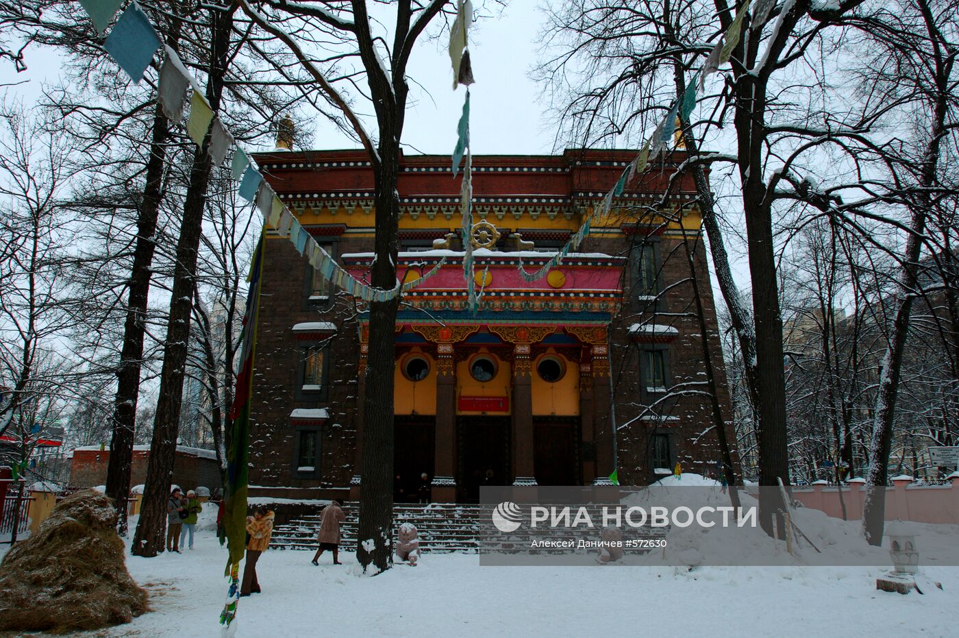 Храм "Дацан Гунзэчойнэй" в Санкт-Петербурге