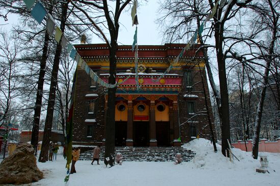 Храм "Дацан Гунзэчойнэй" в Санкт-Петербурге