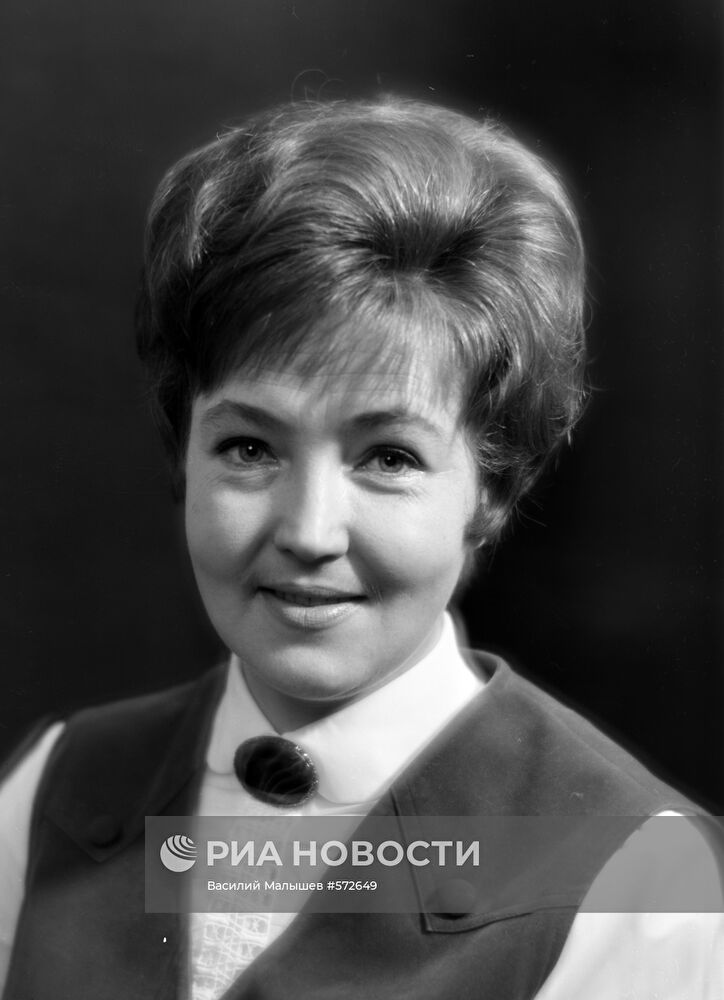 Диктор ЦТ Светлана Жильцова