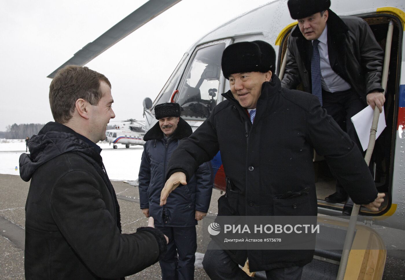 Встреча Дмитрия Медведева с Нурсултаном Назарбаевым