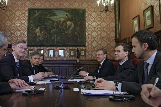 Встреча Дмитрия Медведева с Робертом Зеликом