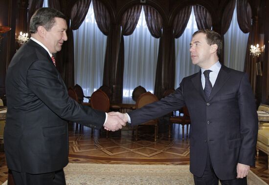 Встреча Дмитрия Медведева с Олегом Бетиным