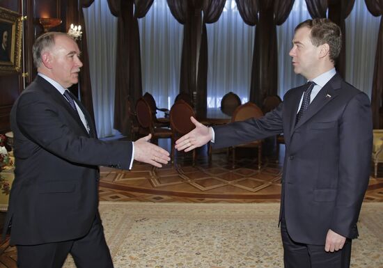 Встреча Дмитрия Медведева с Виктором Ивановым