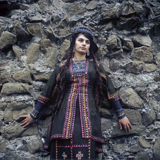 Солистка ансамбля песни и танца Грузии