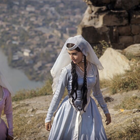 Солистка ансамбля песни и танца Грузии