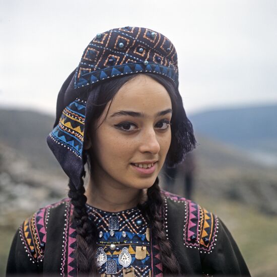 Солистка ансамбля песни и танца Грузии