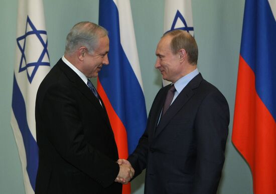 Встреча Владимира Путина с Биньямином Нетаньяху