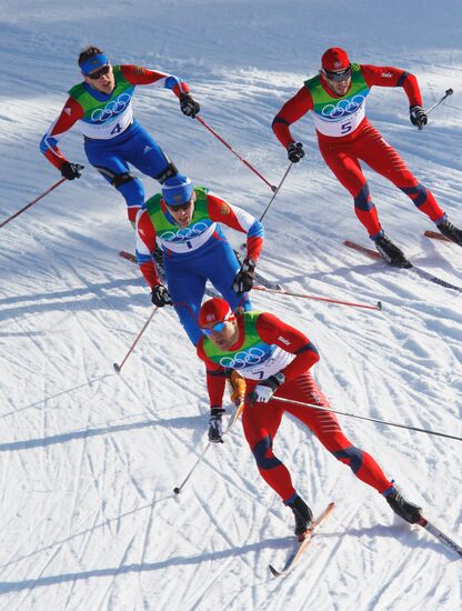 Олимпиада - 2010. Лыжный спорт. Мужчины. Спринт. Полуфинал