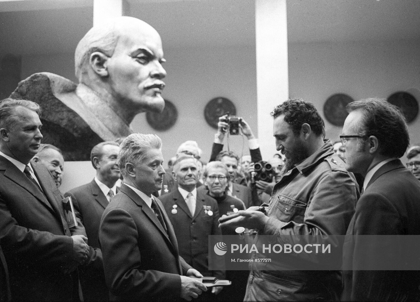 Визит кубинской делегации в СССР