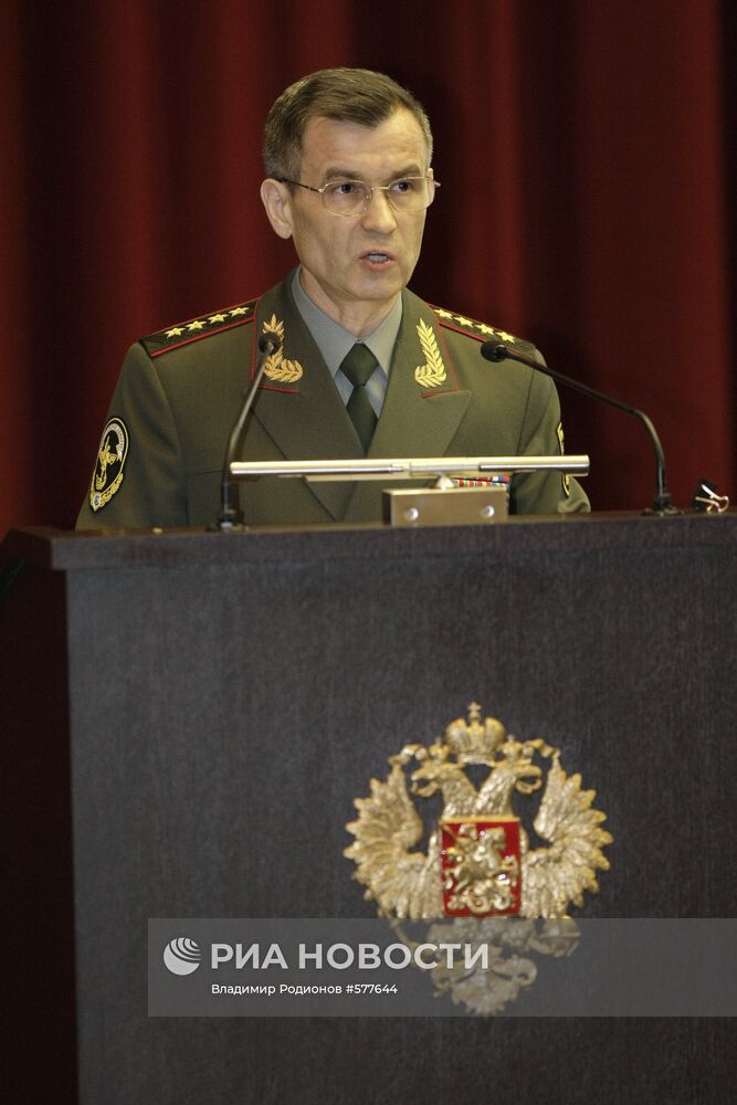 Рашид Нургалиев на заседании коллегии МВД РФ