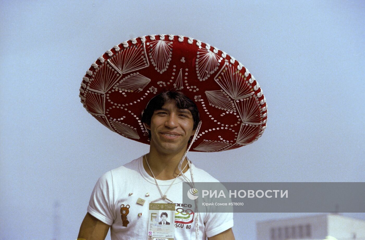 Спортсмен из Мексики на Олимпиаде-80
