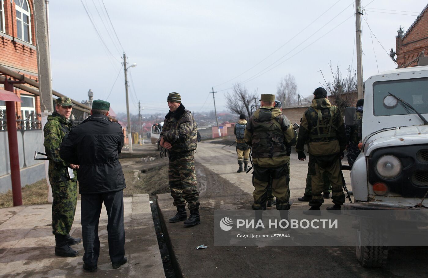 Серия взрывов в Назрани