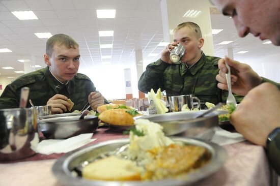Конкурс поваров Кантемировской танковой бригады