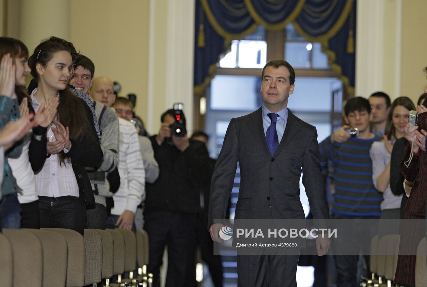 Поездка Дмитрия Медведева в Санкт-Петербург