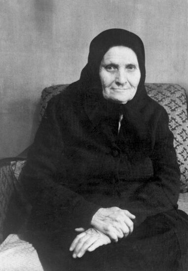 Мать поэта Сергея Есенина Татьяна Федоровна