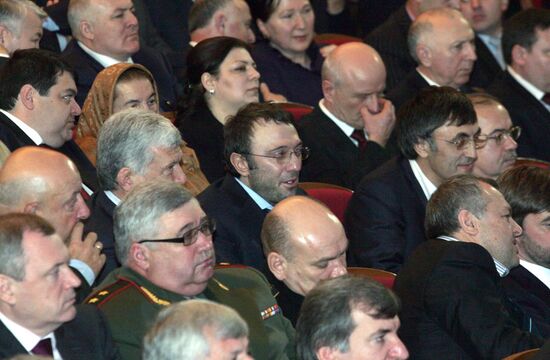 Инаугурация нового президента Дагестана Магомедсалама Магомедова