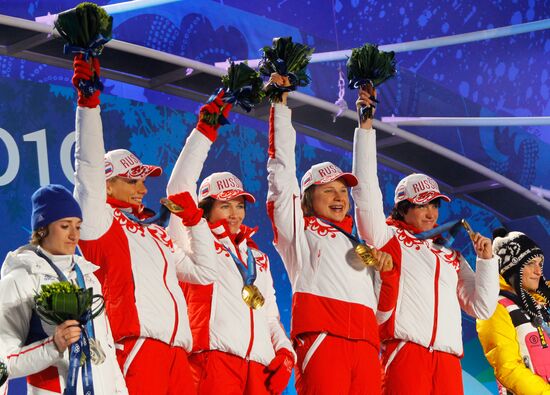 Российские биатлонистки завоевали золотые медали