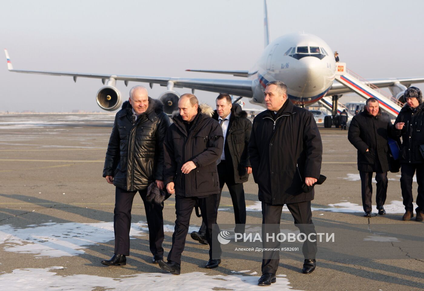 Рабочая поездка Владимира Путина в Республику Хакасия