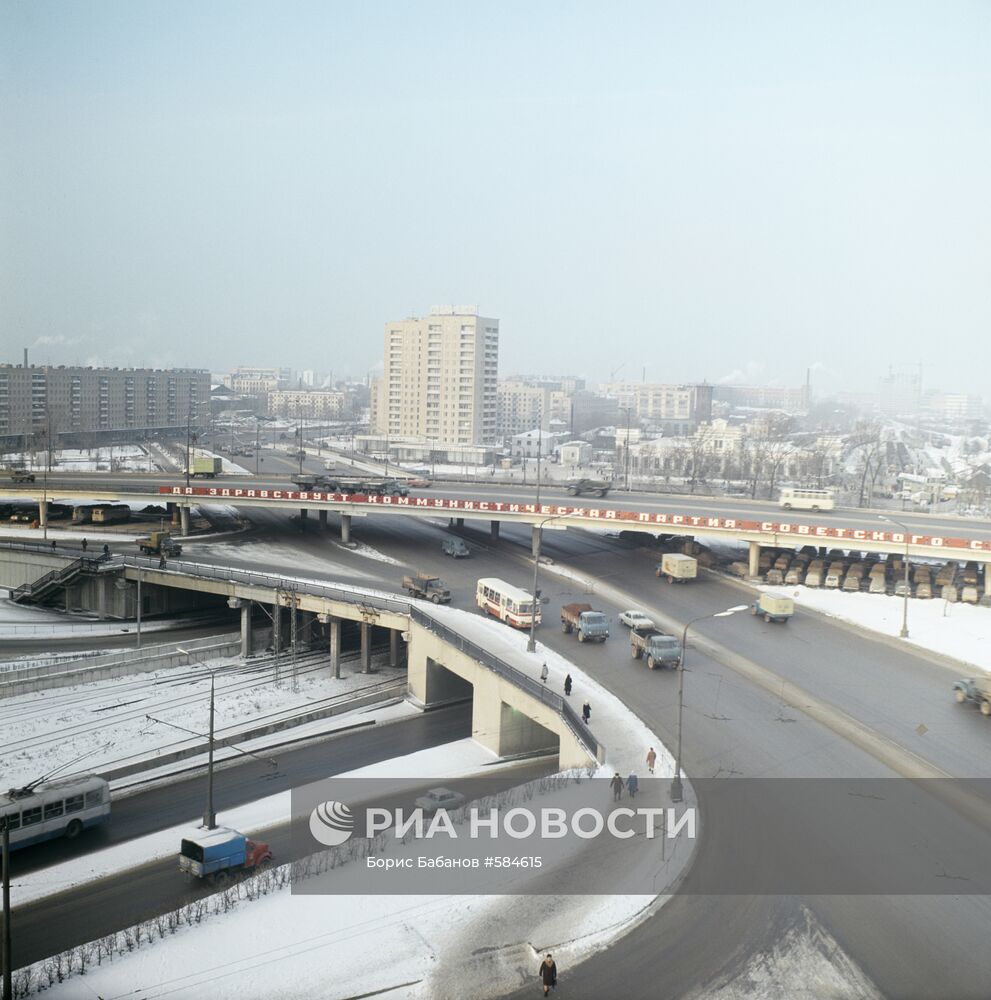 Савеловская эстакада | РИА Новости Медиабанк