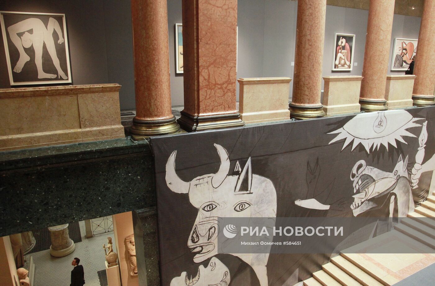 Выставка "Пикассо в России" в ГМИИ им.А.С.Пушкина