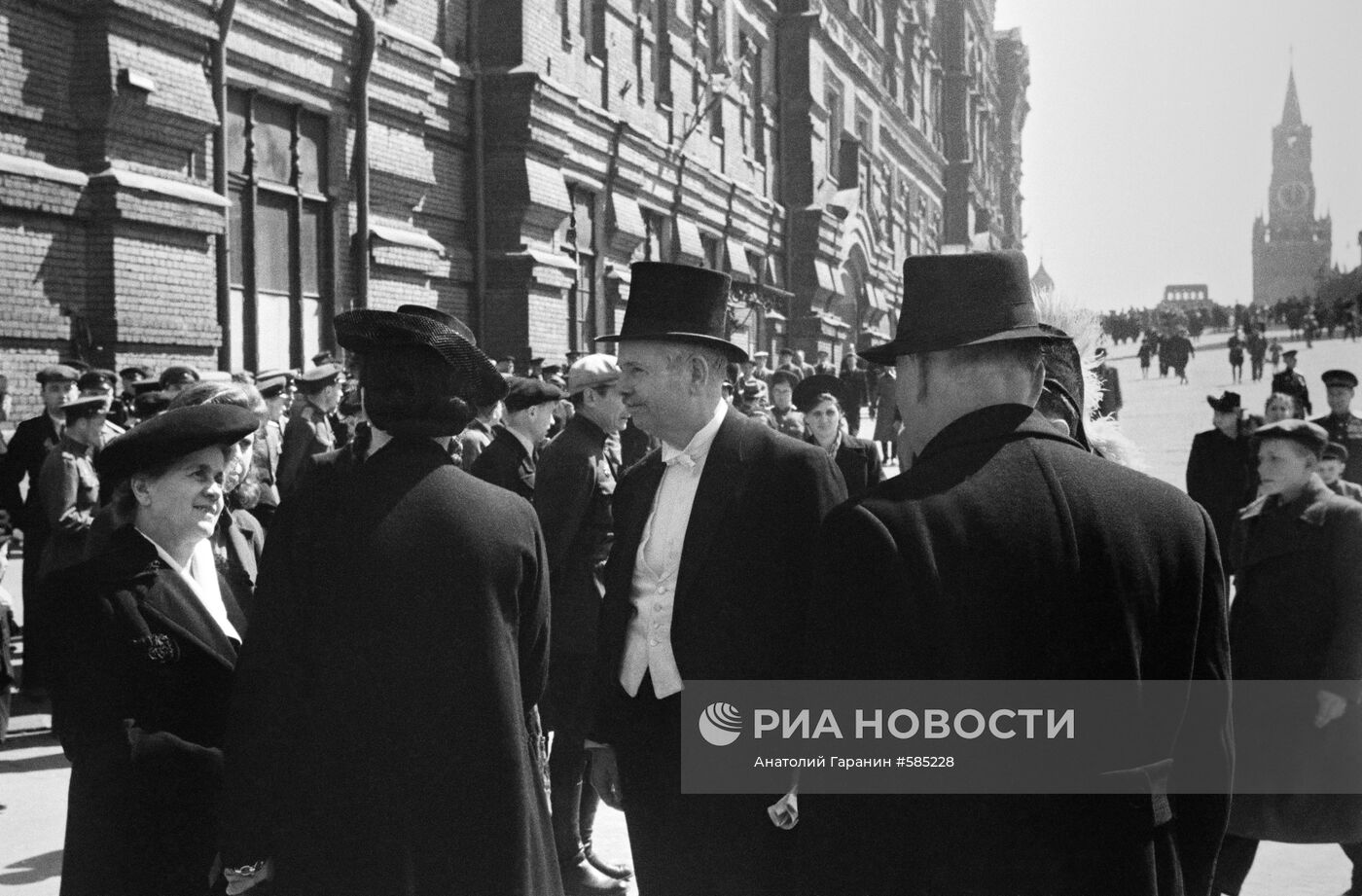 24 июня 1945 года. Иностранные гости в Москве