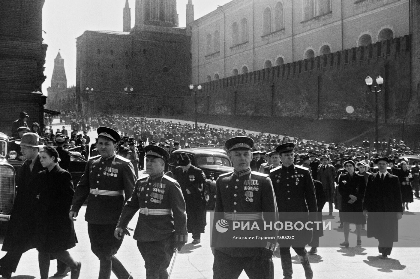 Парад Победы на Красной площади в Москве 24 июня 1945 года