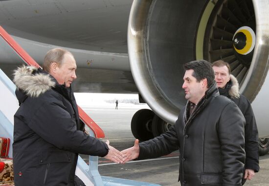 Рабочая поездка Владимира Путина в Тюмень