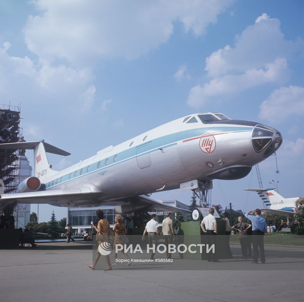 Самолет Ту-134а