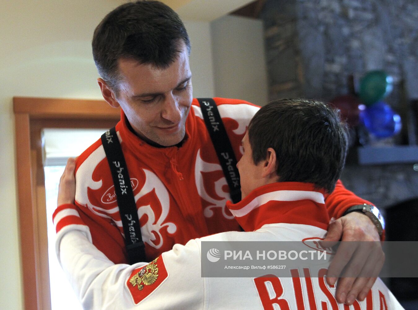 Михаил Прохоров и Евгений Устюгов