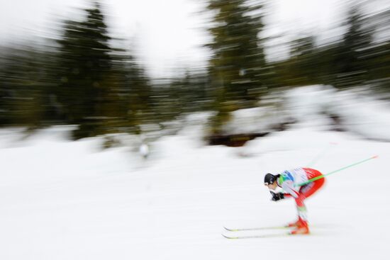 Олимпиада - 2010. Лыжный спорт. Женщины. Масс-старт. 30 км