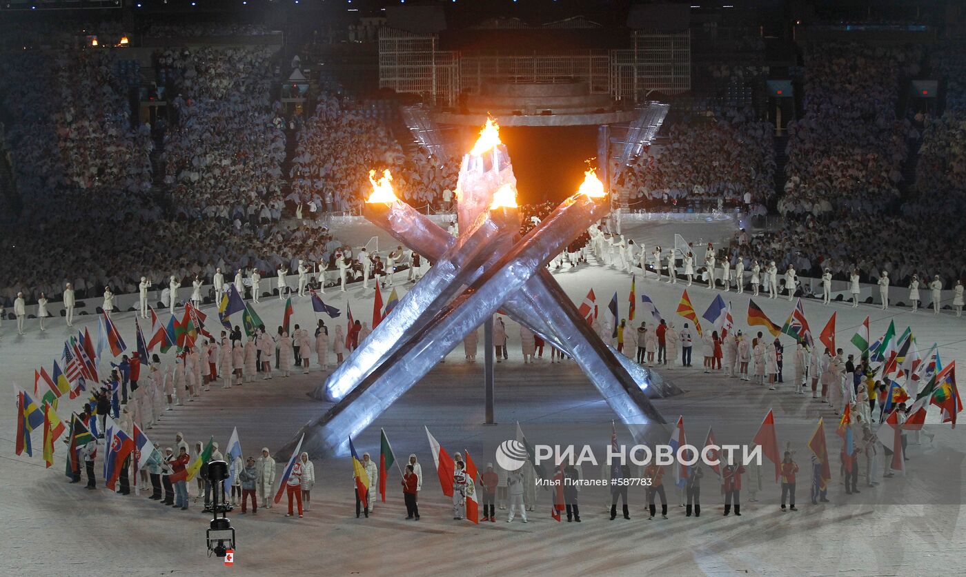 Церемония закрытия ХХI зимних Олимпийских игр в Ванкувере
