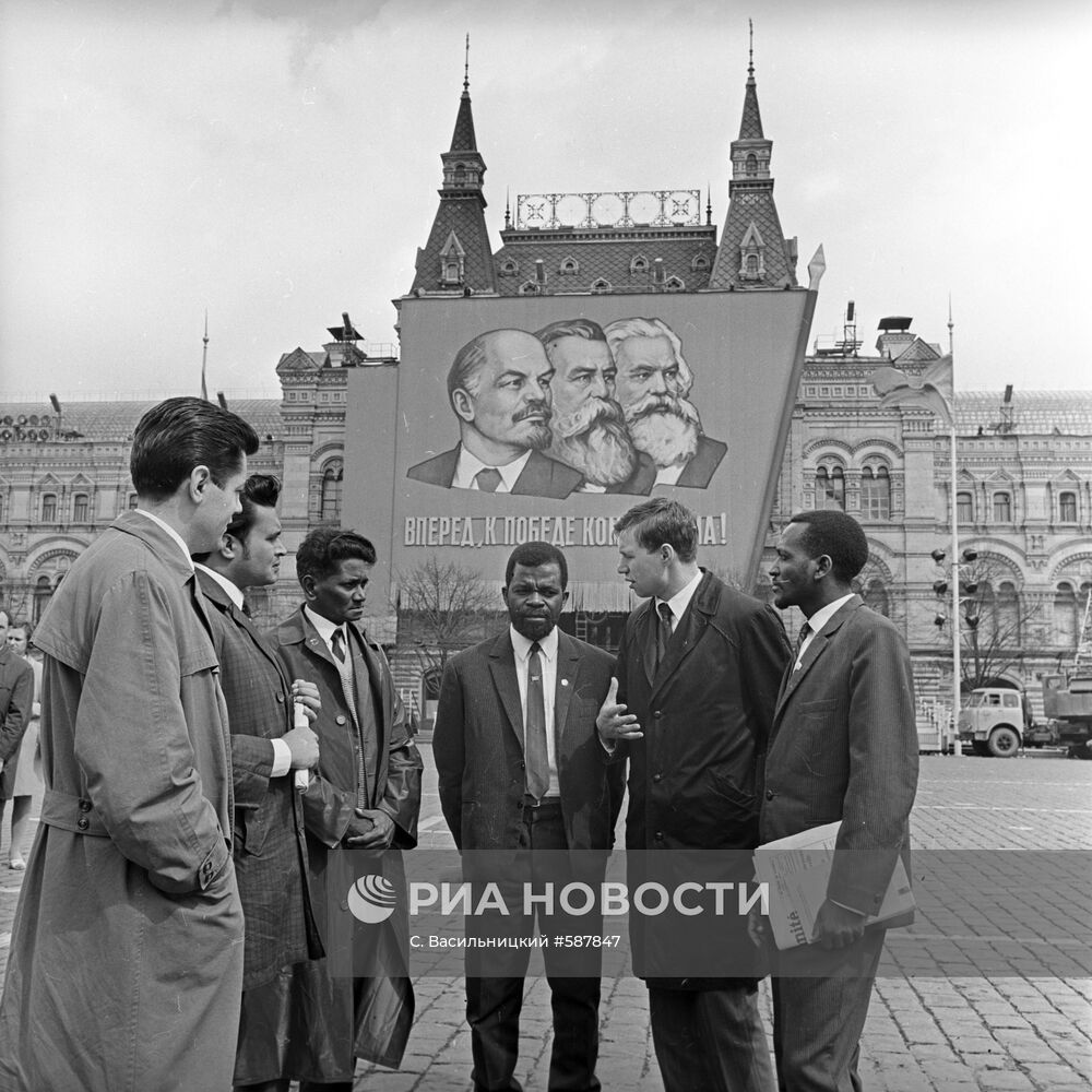 Пребывание в Москве делегации из Конго (Браззавиль)