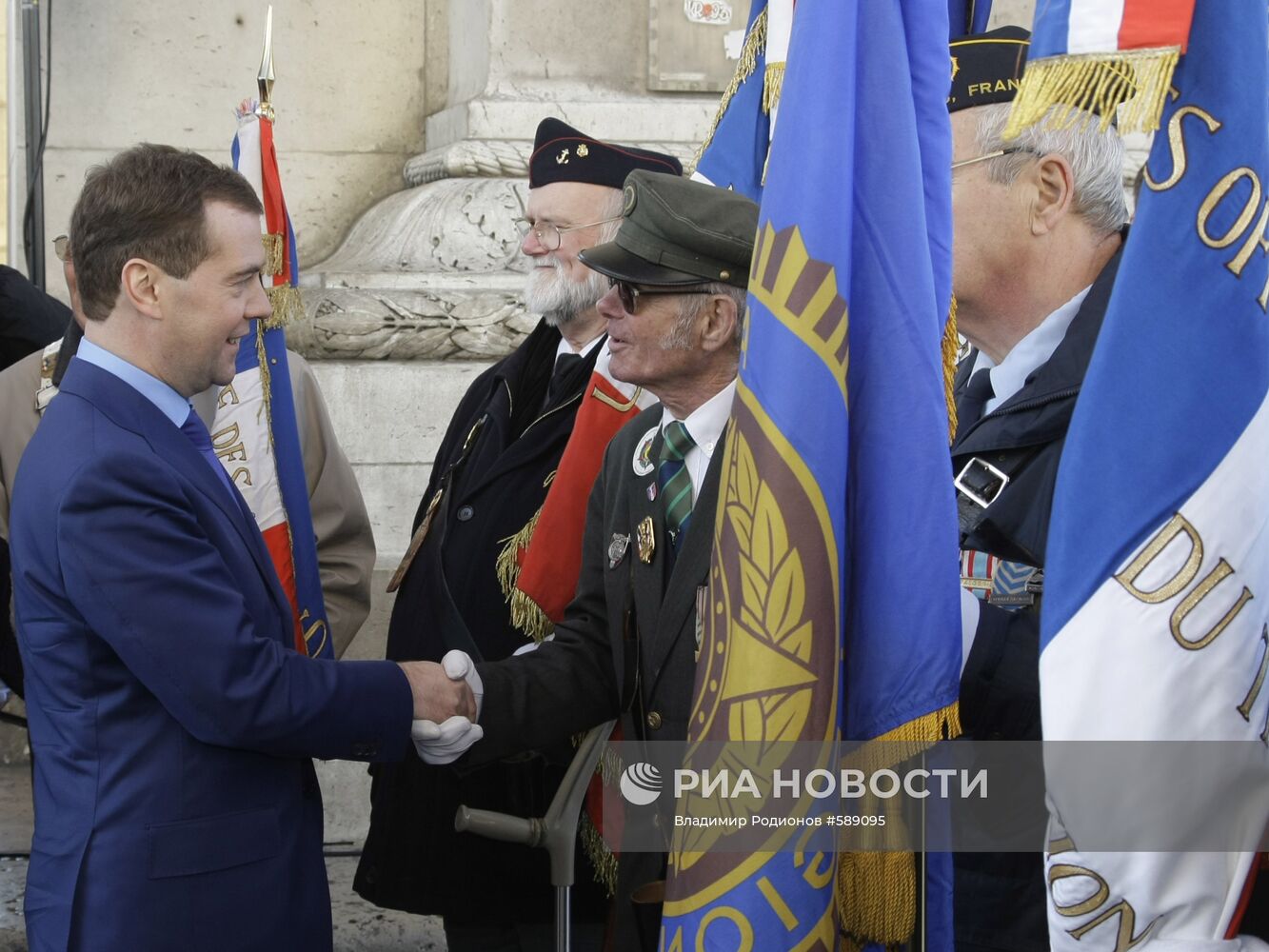 Государственный визит Д.Медведева в Париж. День второй