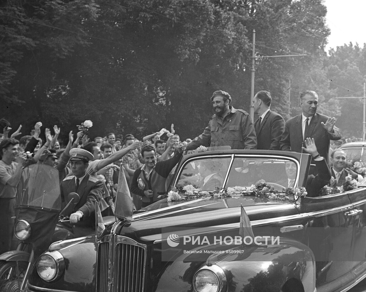 Визит Фиделя Кастро в СССР. Поездка в Узбекистан