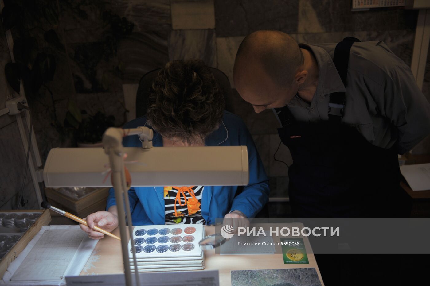 В цехе чеканки монет