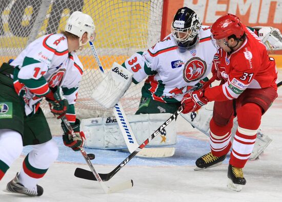 Хоккей. КХЛ. "Спартак" (М) – "Ак Барс"