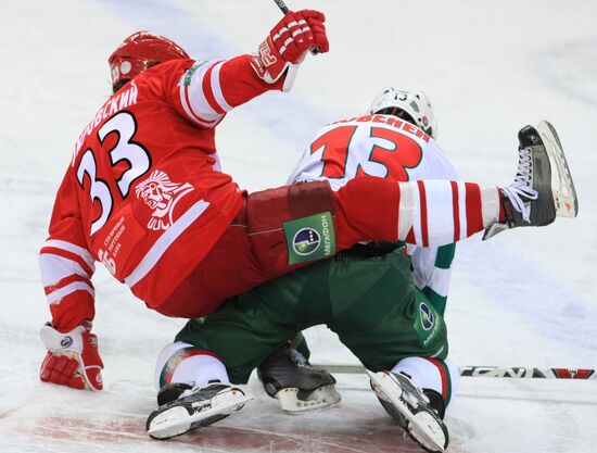 Хоккей. КХЛ. "Спартак" (М) – "Ак Барс"