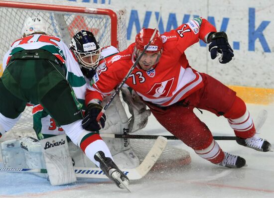 Хоккей. КХЛ. "Спартак" (М) – "Ак Барс"