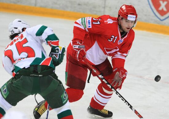 Хоккей. КХЛ. "Спартак" (М) – "Ак Барс"