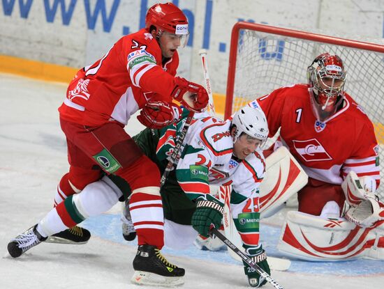 Хоккей. КХЛ. "Спартак" (М) – "Ак Барс"