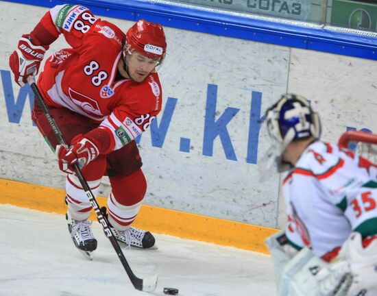 Хоккей. КХЛ. "Спартак" (М) – "Ак Барс"