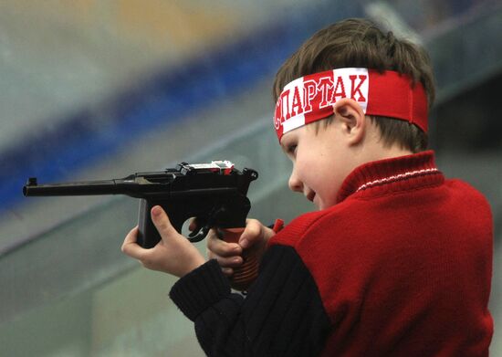 Юный болельщик "Спартака"