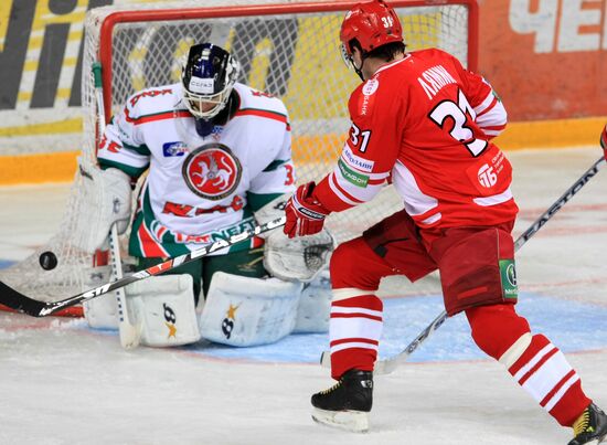 Хоккей. КХЛ. "Спартак" (М) – "Ак Барс"