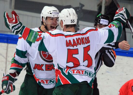 Хоккей. КХЛ. "Спартак" (М) – "Ак Барс"